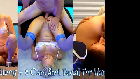 8 Positions And An 8 Cumshot Facial For Hanukah - MILF STELLA