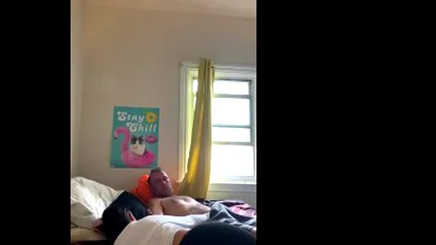 Almost busted busting a nut in stepsis