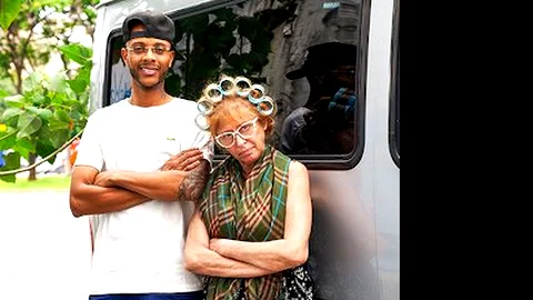 big belly 68 years old mature BBC ass destroyed