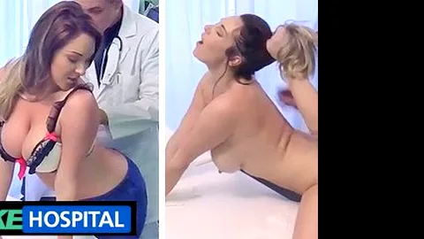 Big Boobs from UK visits a Czech Hospital and Fucks the Doctor -...