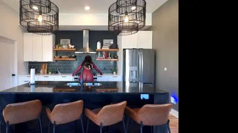 Cleaning Housewife In Transparent Dress. Tits, Pussy, Ass showing!