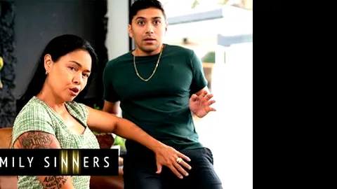 FAMILY SINNERS - Stunning MILF Dana Vespoli Teaches Stepson Max...