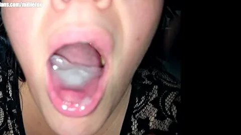 Milf Swallows Cum Compilation -Big and Creamy Loads - Millie Fox