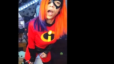 Mrs. Incredible Cums In Suit Full Vid