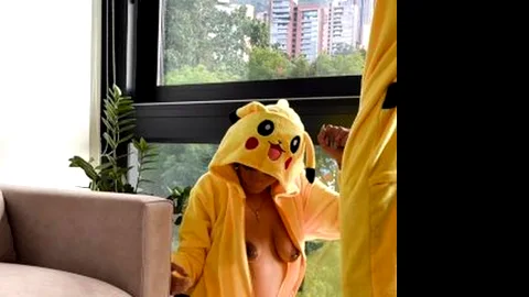 real amateur big ass latina milf has rough sex in pikachu pokemon...