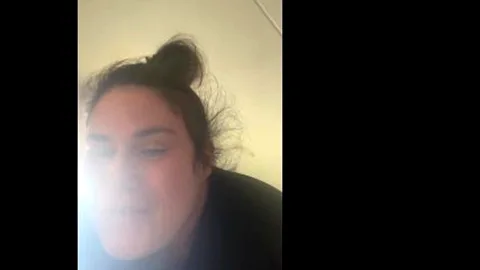 Sexy BBW girl next door jack off instructions before going to work...