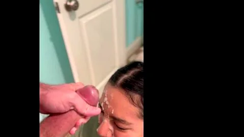 Sexy Milf Takes Big Facial!