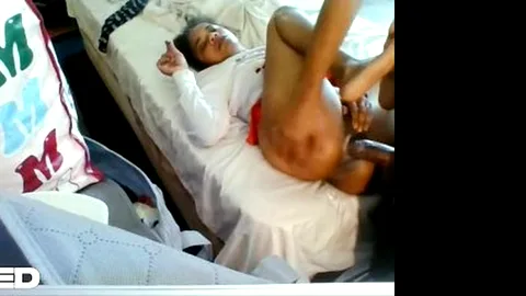 SUPER HUGE DICK FUCKS EBONY POV CAMERA ANGLE