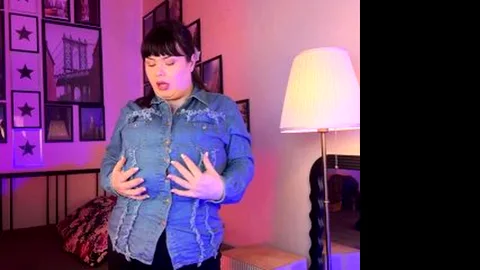 Your ex was such a tiny woman I am breaking her shirts with my...